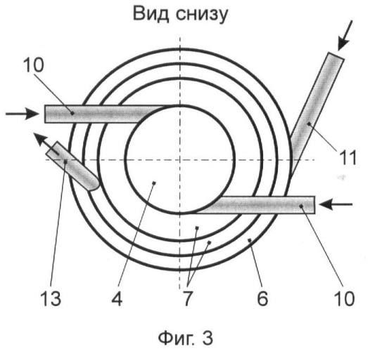 Вихревая топка (патент 2406023)