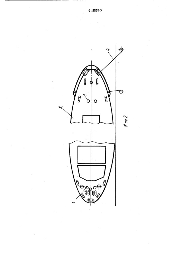 Устройство для швартовки судов (патент 445590)