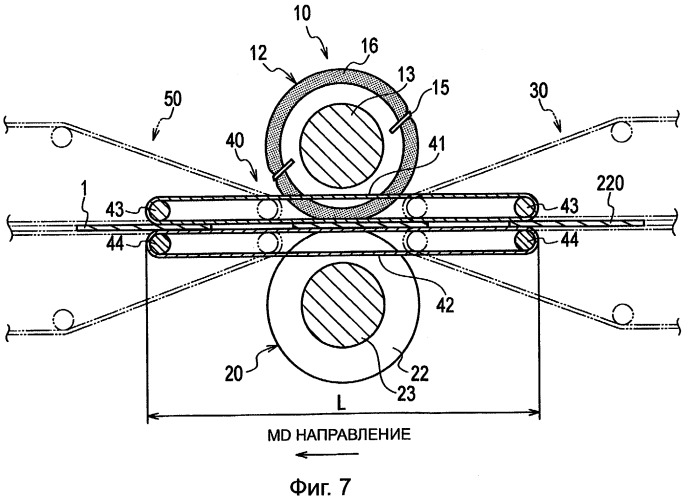 Устройство для резки и способ получения поглощающего изделия (патент 2399369)