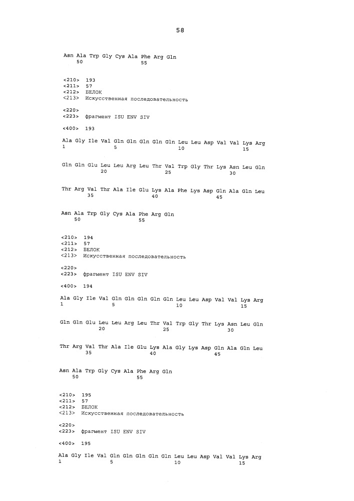Мутантные лентивирусные белки env и их применение в качестве лекарственных средств (патент 2654673)