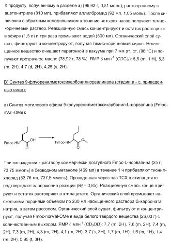 Новые пептиды как ингибиторы ns3-серинпротеазы вируса гепатита c (патент 2404189)