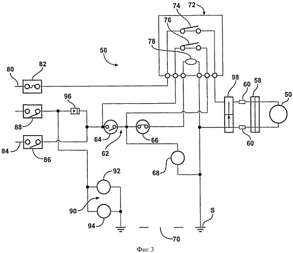 Электронно-управляемый блокируемый дифференциал с системой управления (патент 2547668)