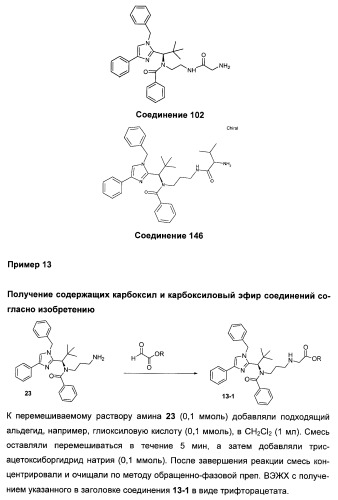 N-(1-(1-бензил-4-фенил-1н-имидазол-2-ил)-2,2-диметилпропил)бензамидные производные и родственные соединения в качестве ингибиторов кинезинового белка веретена (ksp) для лечения рака (патент 2427572)