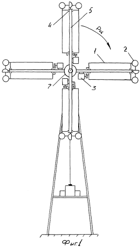 Роторно-ветровая энергоустановка (патент 2295058)