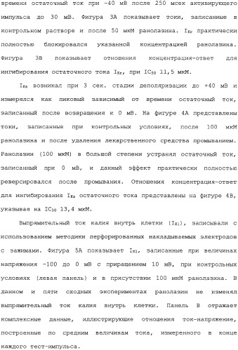 Применение ранолазина для изготовления лекарственного средства для лечения аритмий (патент 2325161)