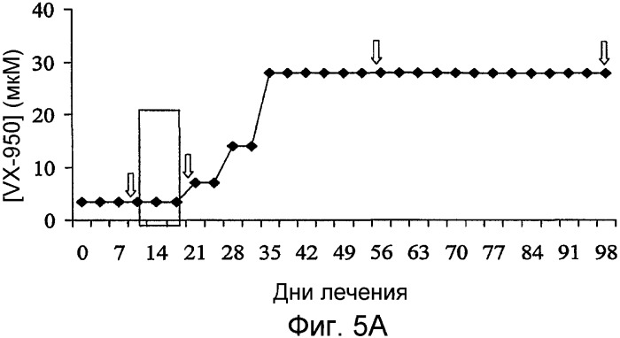 Резистентные мутанты протеазы ns3-ns4a hcv (патент 2365624)