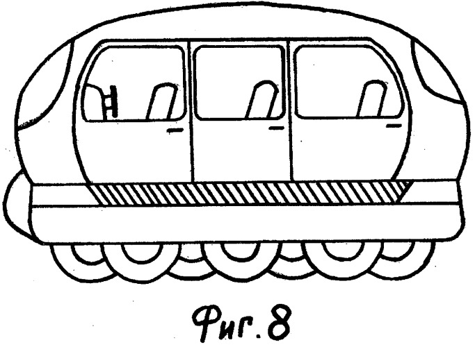 Сверхманевренное и сверхпроходимое универсальное транспортное средство (патент 2510348)