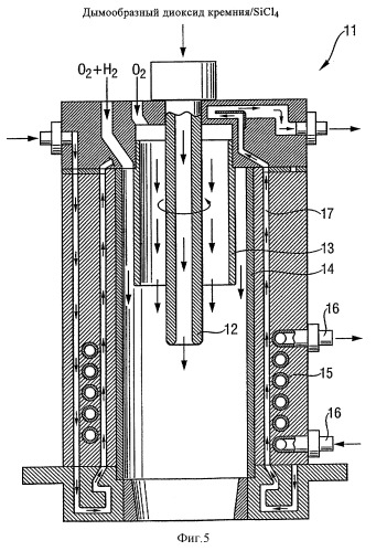Высокочистый порошковый диоксид кремния, способ и устройство для его получения (патент 2295492)