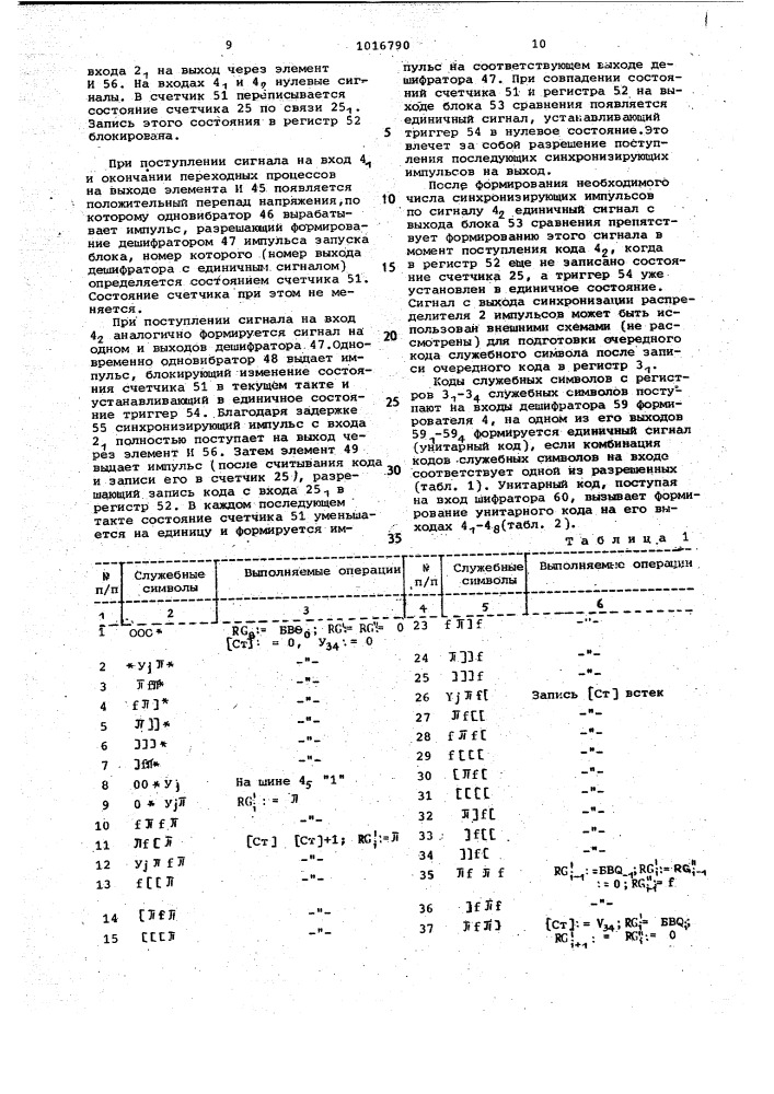 Устройство для обработки выражений языков программирования (патент 1016790)