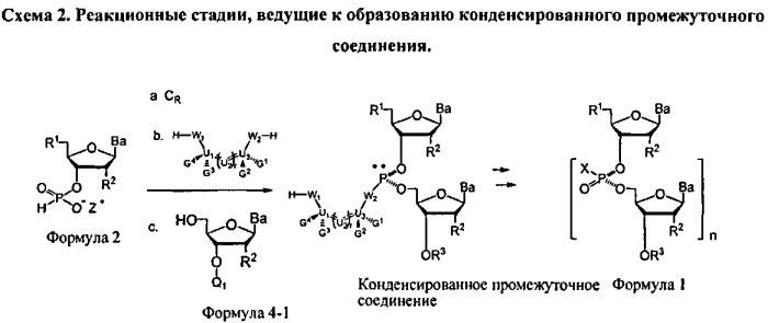 Способ синтеза модифицированных по атому фосфора нуклеиновых кислот (патент 2572826)