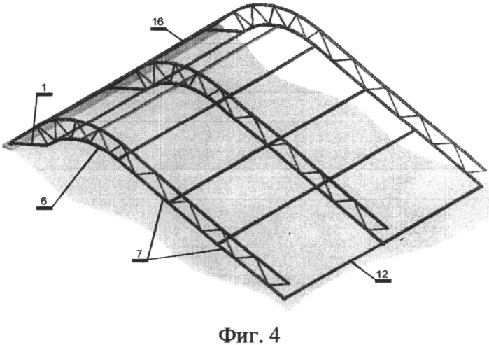 Стальная тентовая конструкция (патент 2553700)