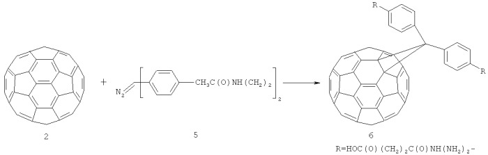 Способ получения 1&#39;а-метил-1&#39;а-этилформил-1&#39;а-карба-1&#39;(2&#39;)а-гомо(c60-ih)[5,6]фуллерена (патент 2434843)