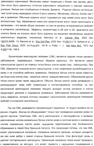 Применение il-28 и il-29 для лечения карциномы и аутоиммунных нарушений (патент 2389502)