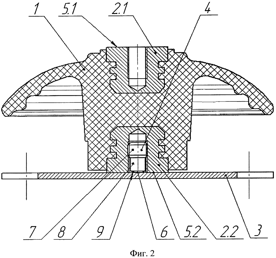 Опорный изолятор (патент 2593460)