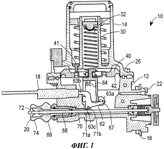 Быстродействующее предохранительное устройство, способ сборки этого устройства и клапан (патент 2472052)