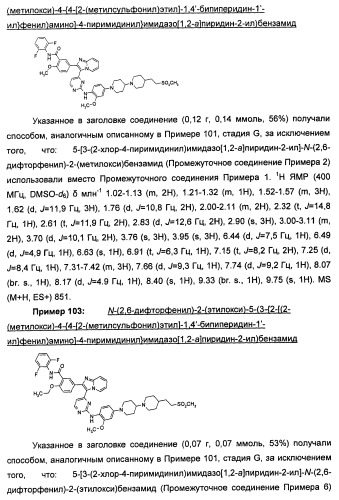 Имидазопиридиновые ингибиторы киназ (патент 2469036)