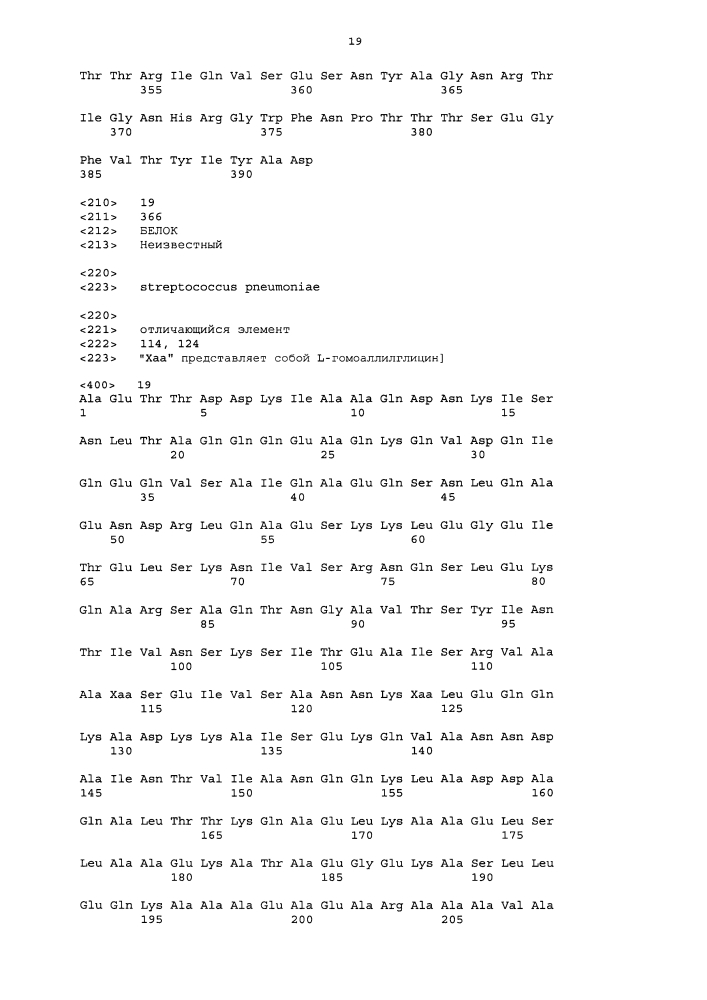 Молекула, содержащая spr0096 и spr2021 (патент 2636350)