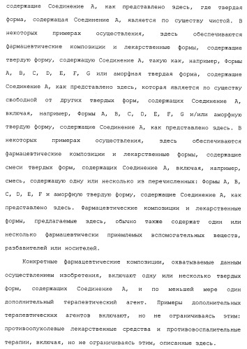 Твердые формы, содержащие (+)-2-[1-(3-этокси-4-метоксифенил)-2-метилсульфонилэтил]-4-ацетиламиноизоиндолин-1, 3-дион, их композиции и применение (патент 2471782)