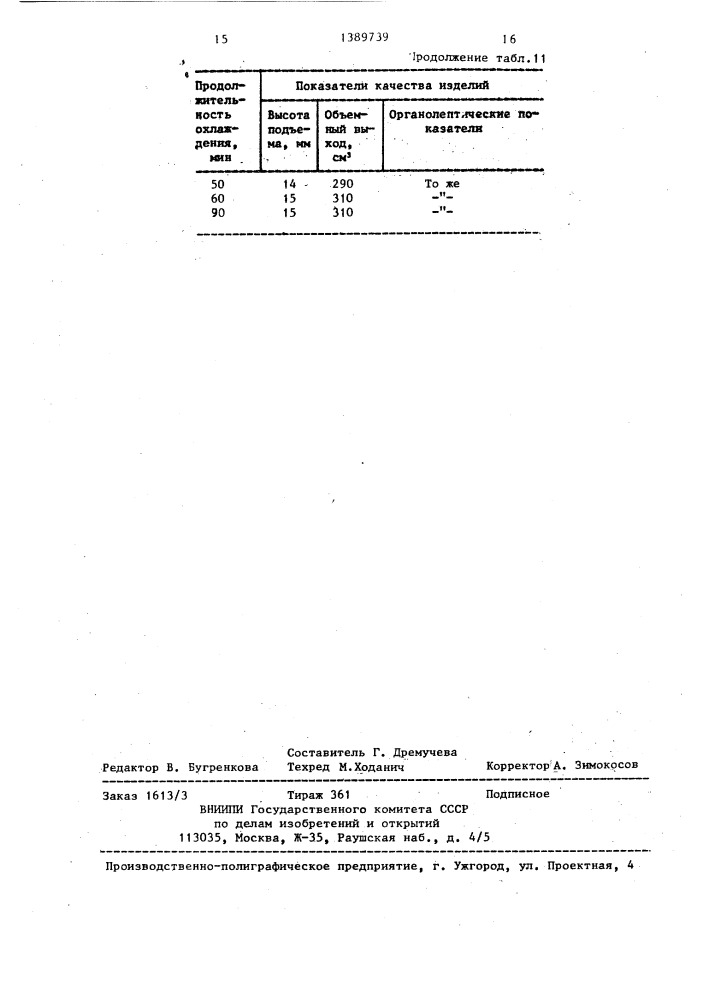 Способ производства слоеного теста (патент 1389739)
