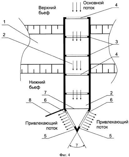 Входной оголовок рыбохода (варианты) (патент 2363807)