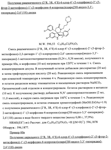 Производные спироиндолинона (патент 2435771)