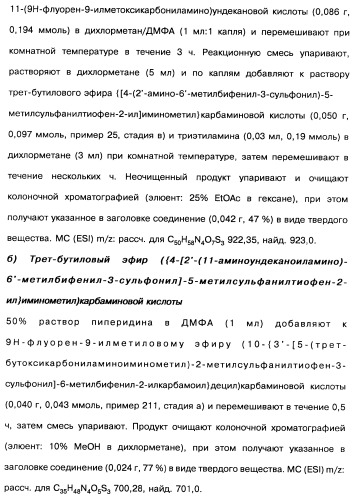 Производные тиофена и фармацевтическая композиция (варианты) (патент 2359967)