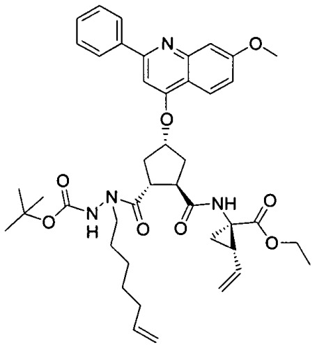 Макроциклические ингибиторы вируса гепатита с (патент 2419619)