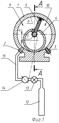 Роторно-пластинчатый двигатель (патент 2268369)