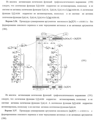 Функциональная структура предварительного сумматора f ([ni]&amp;[ni,0]) условно &quot;i&quot; и &quot;i+1&quot; разрядов &quot;k&quot; группы параллельно-последовательного умножителя f ( ) для позиционных аргументов множимого [ni]f(2n) с применением арифметических аксиом троичной системы счисления f(+1,0,-1) (варианты русской логики) (патент 2439658)
