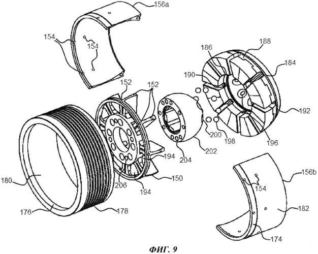 Узел ротора (варианты) (патент 2575514)