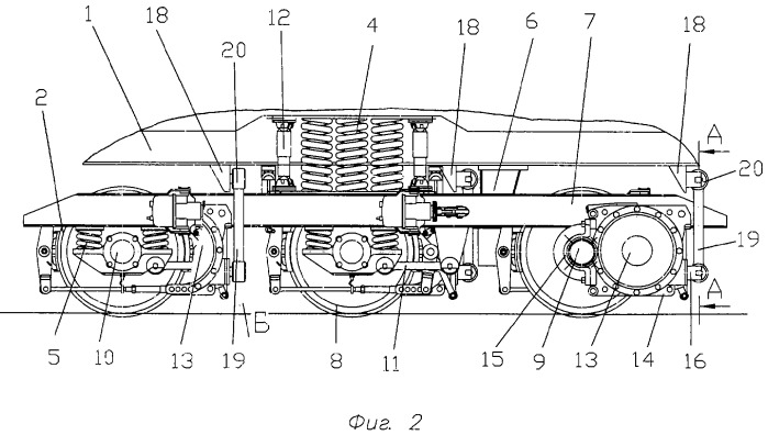 Подвеска тягового электродвигателя железнодорожного тягового транспортного средства (варианты) (патент 2309065)