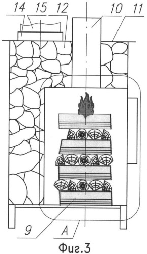Печь (патент 2429419)