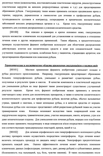 Гиалуронидаза и способ ее применения (патент 2471867)