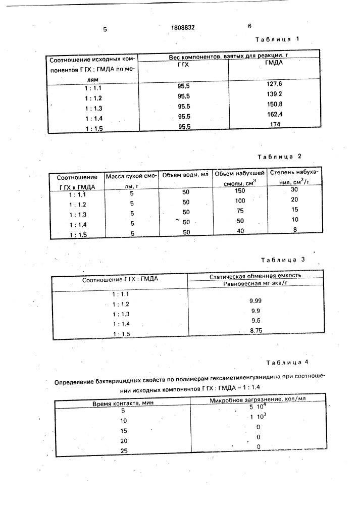 Способ получения полимера гексаметиленгуанидина (патент 1808832)