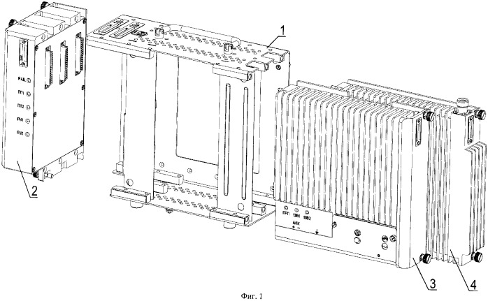 Блок автоматики и радиосвязи и каркас для блока автоматики и радиосвязи (патент 2362279)