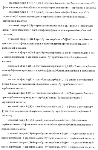 Производные пиримидина и их применение в качестве антагонистов рецептора p2y12 (патент 2410393)