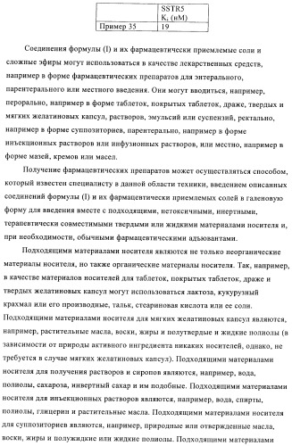 Производные пиперидин-4-иламида и их применение в качестве антагонистов рецептора sst подтипа 5 (патент 2403250)