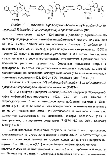 Пирроло[2, 3-в]пиридиновые производные в качестве ингибиторов протеинкиназ (патент 2418800)