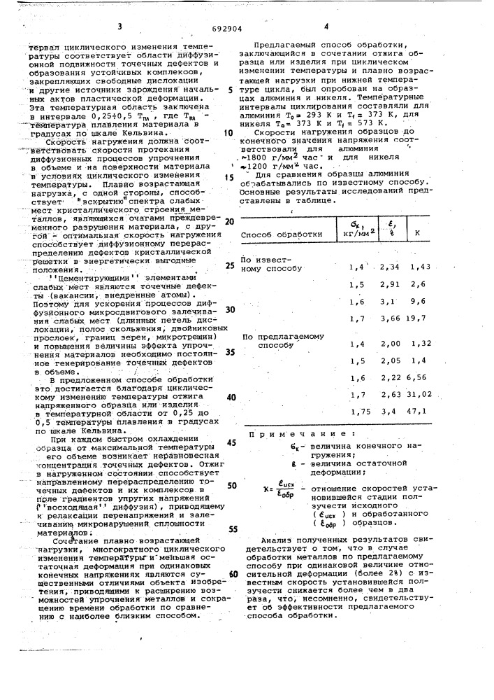 Способ термомеханической обработки металлов (патент 692904)