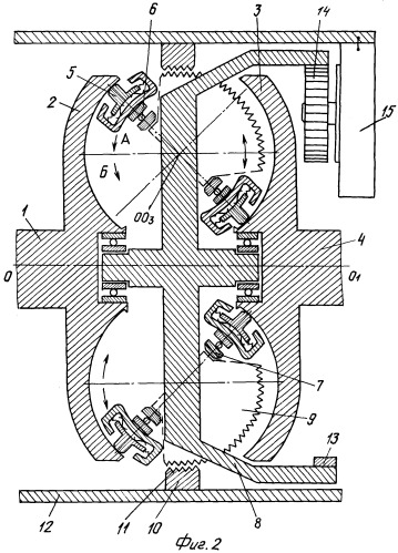 Фрикционный торовый вариатор (патент 2286495)