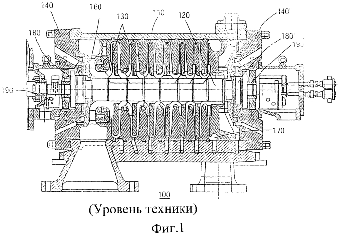 Устройство нагрева торцевой крышки компрессора (патент 2552658)