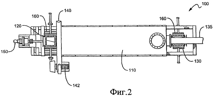 Пиролитическая система для переработки мусорных отходов с двойными шиберными ножевыми затворами (патент 2395036)