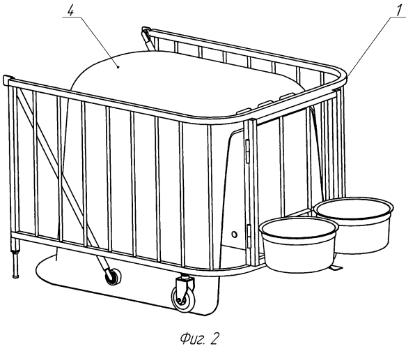 Домик для теленка (патент 2551094)