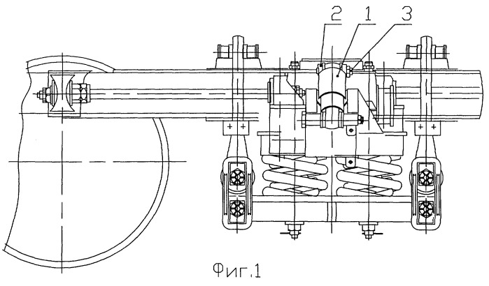 Узел крепления гасителя колебаний железнодорожного транспортного средства (варианты) (патент 2245263)