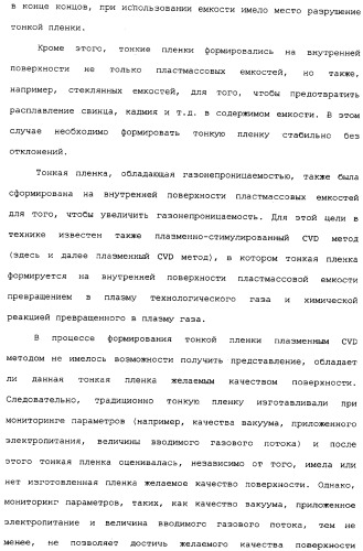 Способ формирования тонких пленок, устройство для формирования тонких пленок и способ мониторинга процесса формирования тонких пленок (патент 2324765)