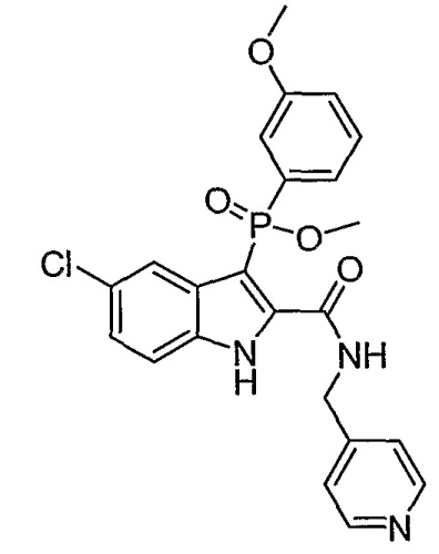 Фосфоиндолы как ингибиторы вич (патент 2393163)