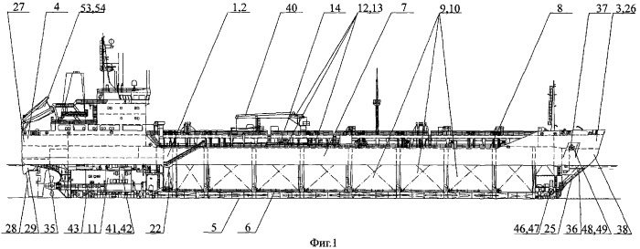 Способ транспортировки наливных грузов (варианты) (патент 2286904)