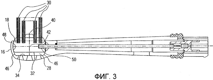 Электроприводная зубная щетка с трехмерным вращательным движением головки (патент 2266079)