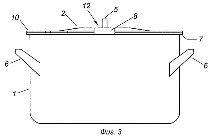Кастрюля (патент 2410009)