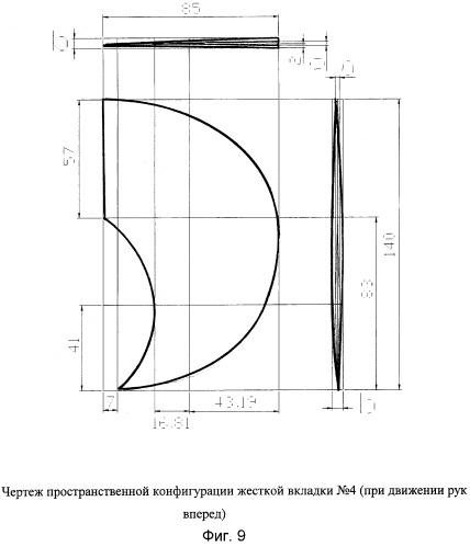 Динамический манекен с макетами рук (патент 2303382)